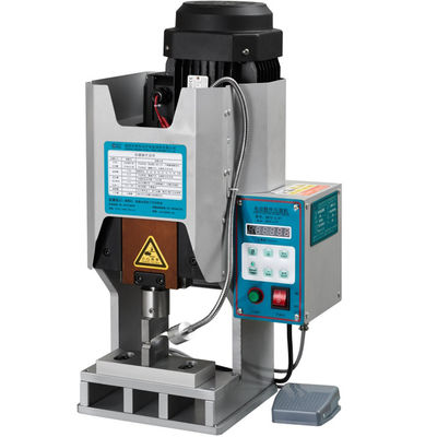 전기 섬유 커넥터 광 기계 반지 Pneumatic Crimping 기계 프레스
